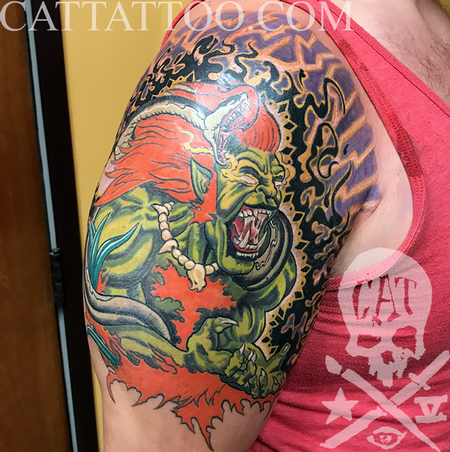 Tattoos - Color Orc tattoo - 130580