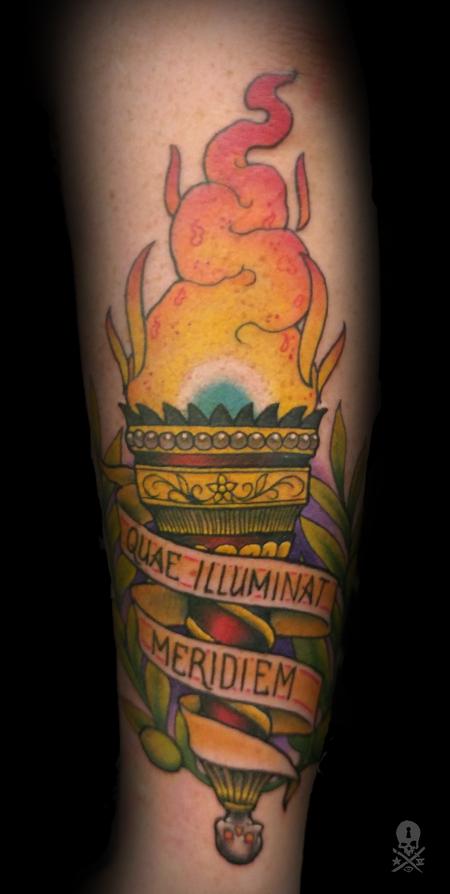 Tattoos - QUAE ILLUMINAT MERIDIEM - 130149