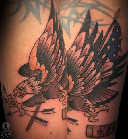 Tattoos - Trad Eagle - 130151