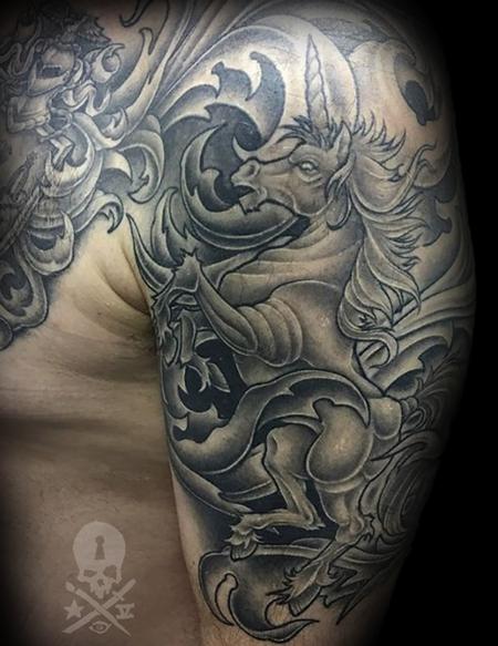 Tattoos - Unicorn - 131808