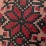 Tattoos - Geometric Pixelated Floral Tattoo - 142968