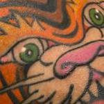 Tattoos - Tiger knee cap - 144767