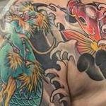 Tattoos - Dragon and Koi sleeve - 143804