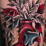 Tattoos - Heart Vase - 143827