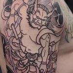 Tattoos - Raijin in-progress - 143611