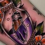 Tattoos - Rabbit�s Foot Vial - 144320