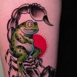 Tattoos - Frog Riding a Scorpion - 143940