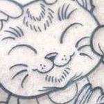 Tattoos - Lucky Cat In-progress  - 144081