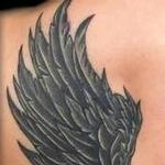 Tattoos - Black and White wings - 126165