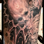 Prints-For-Sale - Black and grey skull tattoo - 131041