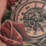 Prints-For-Sale - Color Pocket Watch Tattoo - 133169