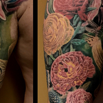 Tattoos - Color Floral Tattoo - 133171