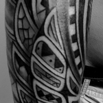 Tattoos - Polynesian forearm tattoo - 134196