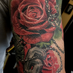 Prints-For-Sale - Color Rose Tattoo - 134195