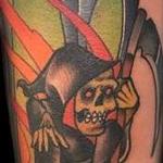 Tattoos - Lantern with Reaper - 129099