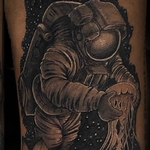 Tattoos - Astronaut scene - 138315