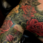 Prints-For-Sale - Color rose and Rosary tattoo image 6 - 138427