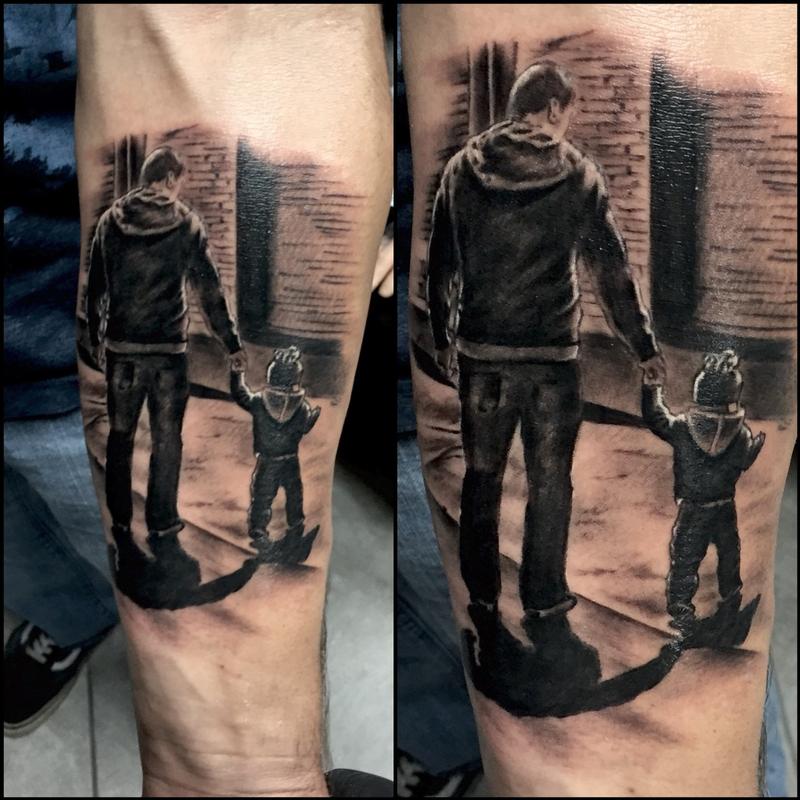 Father and Son by Chad Miskimon: TattooNOW