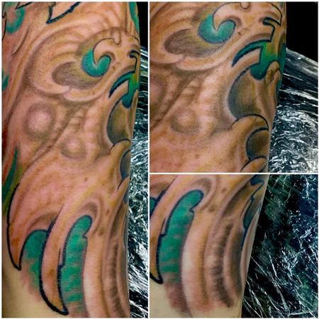 Tattoos - Bio mech (Color) - 122391