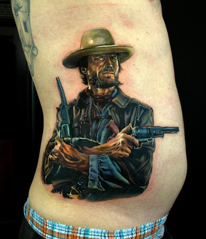 10 Badass Clint Eastwood Tattoos  Tattoodo