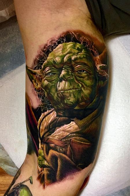 Tattoos - Yoda Tattoo