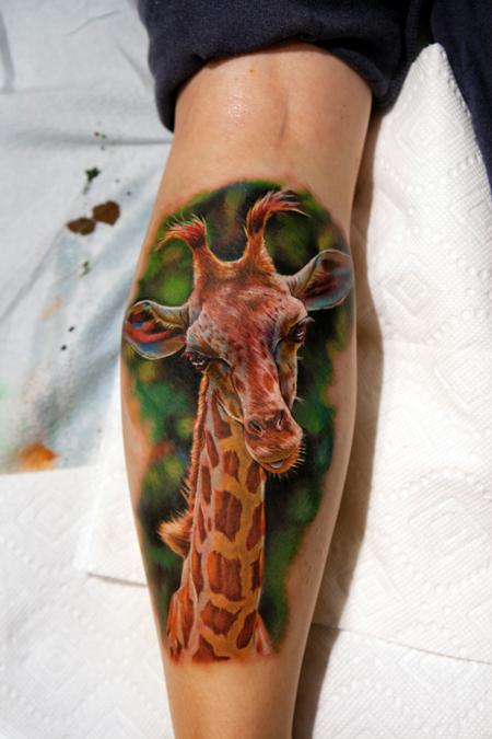 Tattoos - Giraffe - 129663