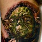 Tattoos - Yoda Tattoo - 138288