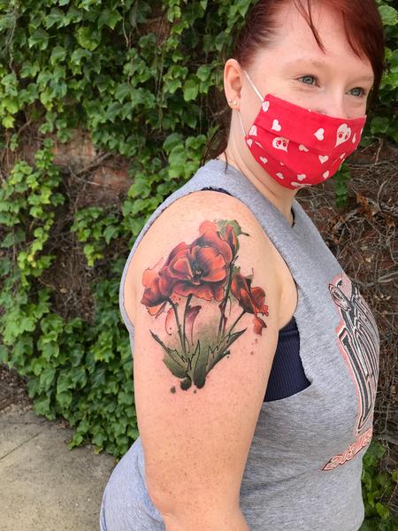 Tattoos - Poppies - 141857