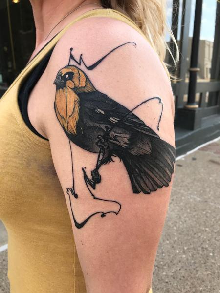 Tattoos - Yellow Headed Blackbird - 139683