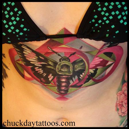 Tattoos - Clearwing Sphinx Moth - 84007