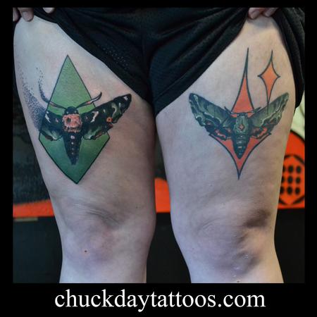 Tattoos - fresh and healed - 97722