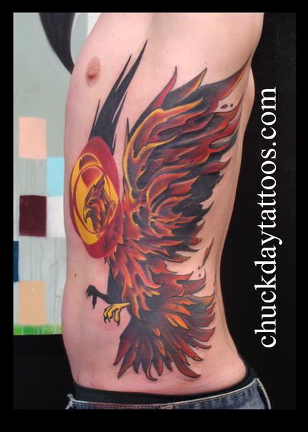 pheonix by Chuck Day: TattooNOW pheonix by Chuck Day: TattooNOW