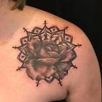 Tattoos - Mandala Rose  - 138724