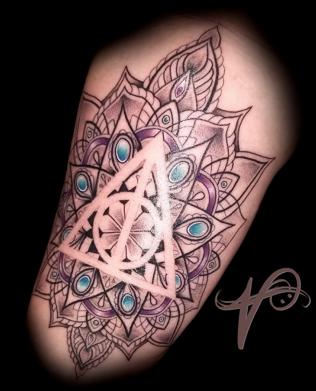 Harry Potter Mandala by Tanner Vendal TattooNOW