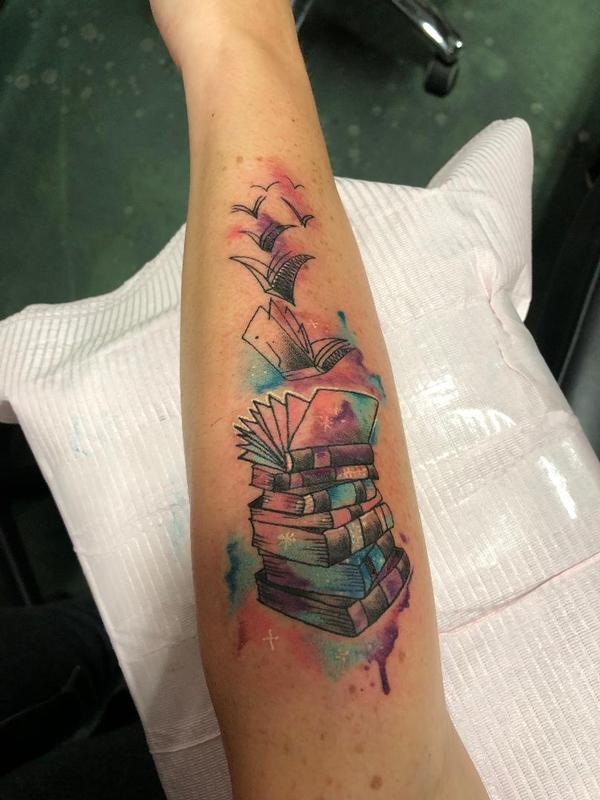 23 Awesome Tattoo Ideas for Book Lovers  StayGlam