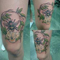 Tattoos - Bee doing what bees do! - 131317