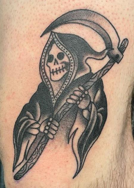 Tattoos - knee reaper - 144271