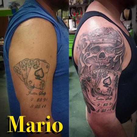 Tattoos - Ace of Spades/ Skull - 137242