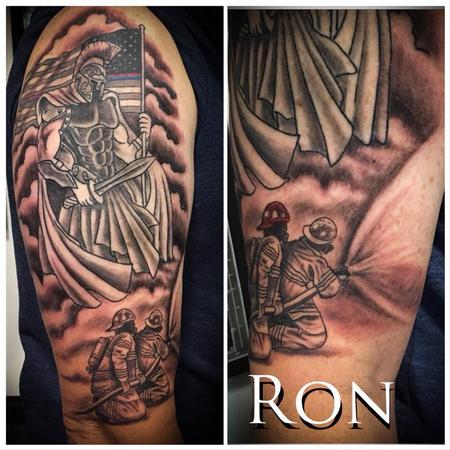Tattoos - Police/Fireman Service Tribute - 136062