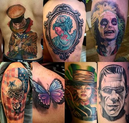 Tattoos - Tattoo collage 1 - 132513