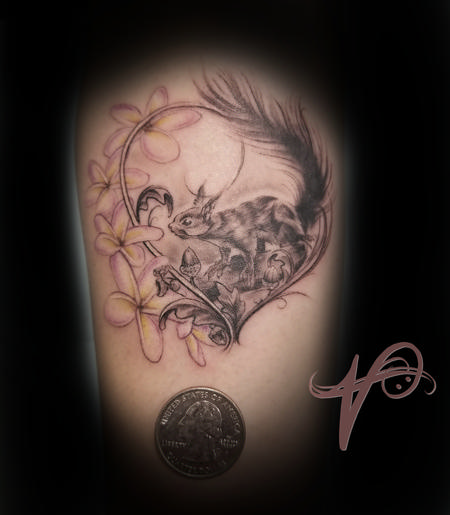 Tattoos - Microrealism Squirrel - 137889