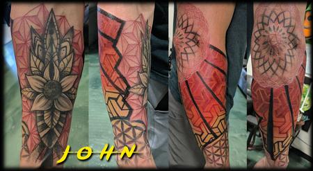 Tattoos - Geometric_Half_Sleeve_ByJohn - 133816