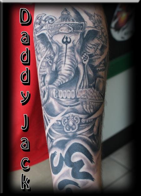 Tattoos - Hindu Elephant  - 129326