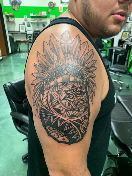 Tattoos - Tribal Pineapple - 139880