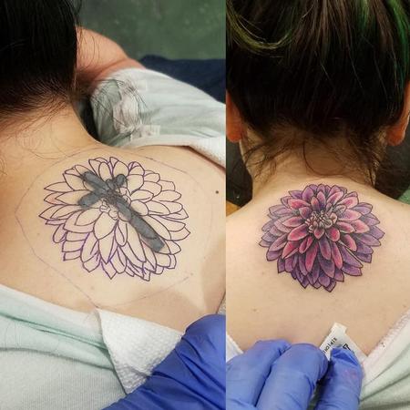 Tattoos - Cross Cover Up - 138514