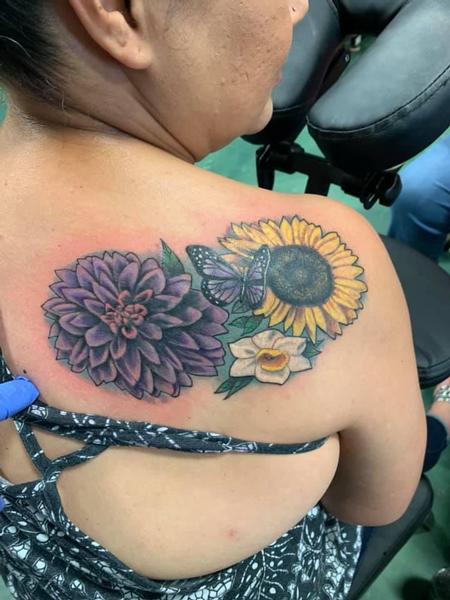 Tattoos - Floral - 139185