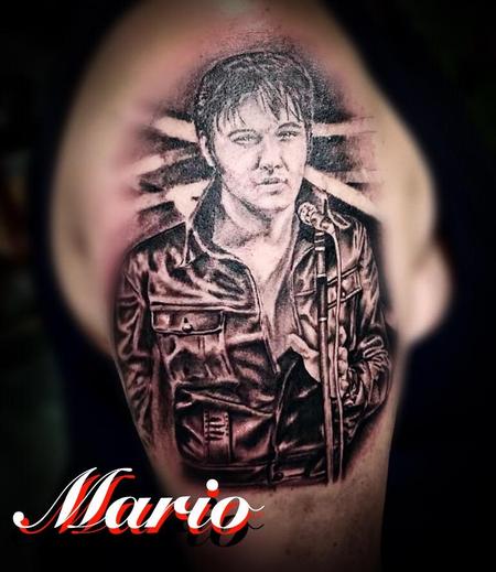 Tattoos - Elvis Portrait - 138516