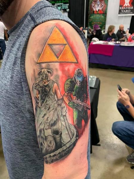 Tattoos - Video Game Half Sleeve - 139187