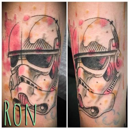 Tattoos - Watercolor Stormtrooper - 137802