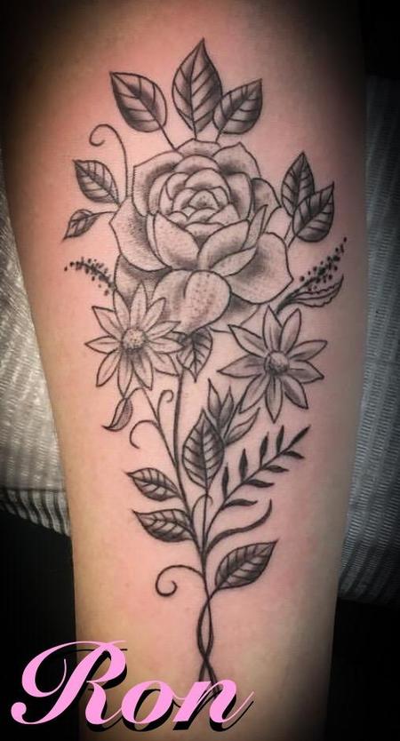 Tattoos - Floral - 137793